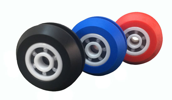 INVERTED ROLLERS - CERAMIC BEARINGS - Manny Sub